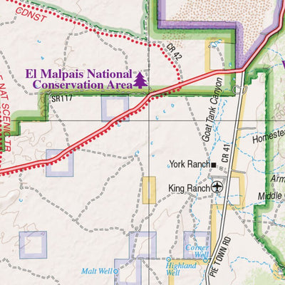 New Mexico Atlas & Gazetteer Page 29 Preview 2