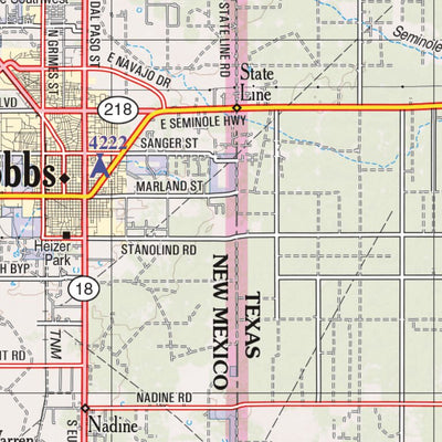 New Mexico Atlas & Gazetteer Page 51 Preview 3