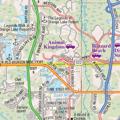 Florida Atlas & Gazetteer Page 100 Preview 3