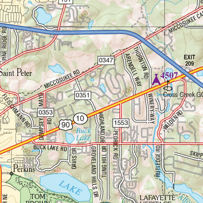 Florida Atlas & Gazetteer Page 44 Preview 3