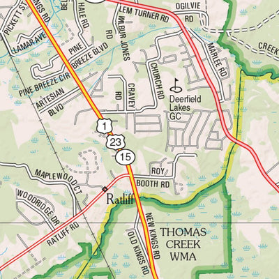 Florida Atlas & Gazetteer Page 51 Preview 3