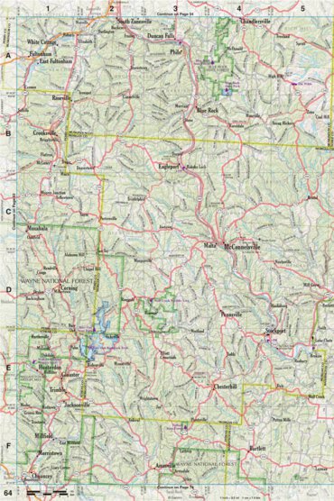 Ohio Atlas & Gazetteer Page 64 Preview 1