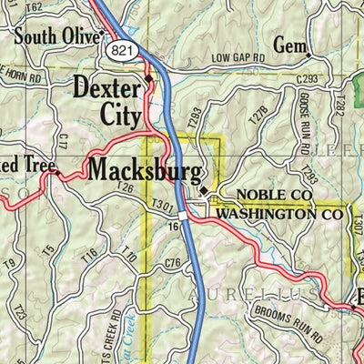 Ohio Atlas & Gazetteer Page 65 Preview 2