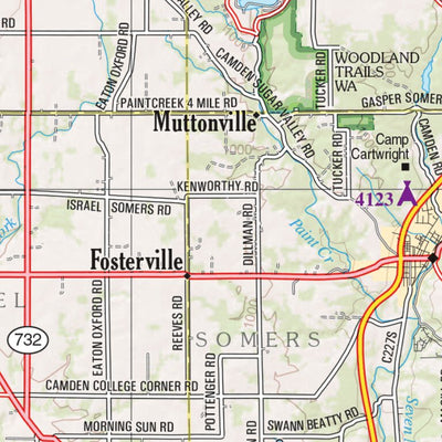 Ohio Atlas & Gazetteer Page 58 Preview 2