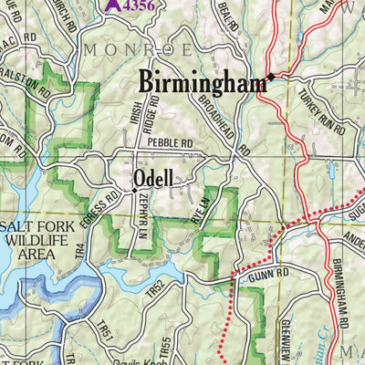 Ohio Atlas & Gazetteer Page 55 Preview 2