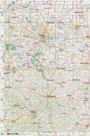 Ohio Atlas & Gazetteer Page 44 Preview 1