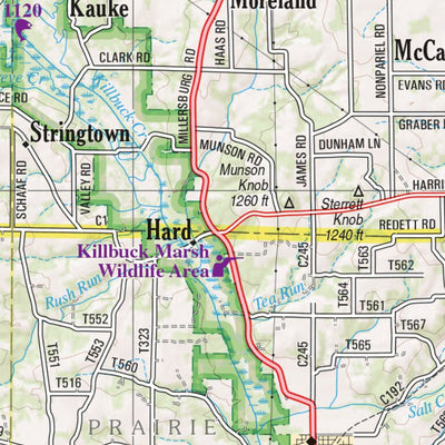 Ohio Atlas & Gazetteer Page 44 Preview 2
