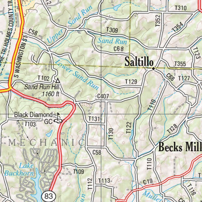 Ohio Atlas & Gazetteer Page 44 Preview 3