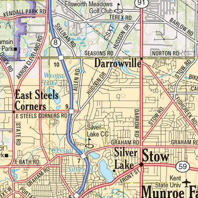 Ohio Atlas & Gazetteer Page 35 Preview 2