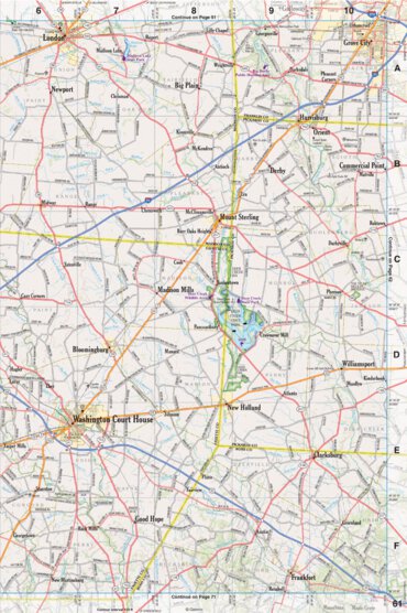 Ohio Atlas & Gazetteer Page 61 Preview 1