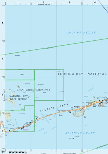 Florida Atlas & Gazetteer Page 158 Preview 1