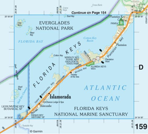 Florida Atlas & Gazetteer Page 159 Inset Preview 1