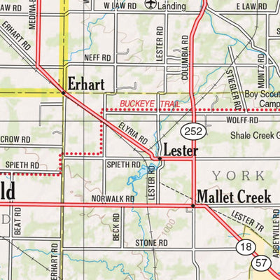 Ohio Atlas & Gazetteer Page 34 Preview 2