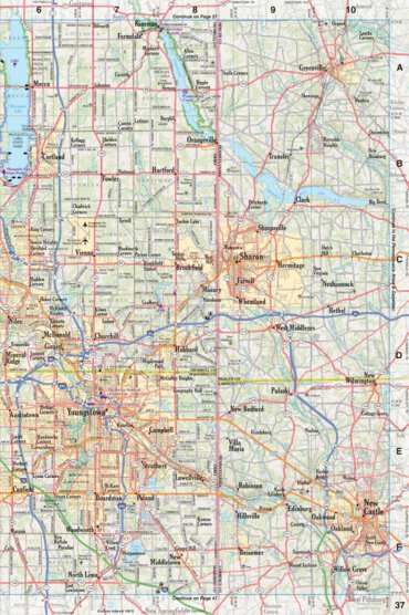 Ohio Atlas & Gazetteer Page 37 Preview 1
