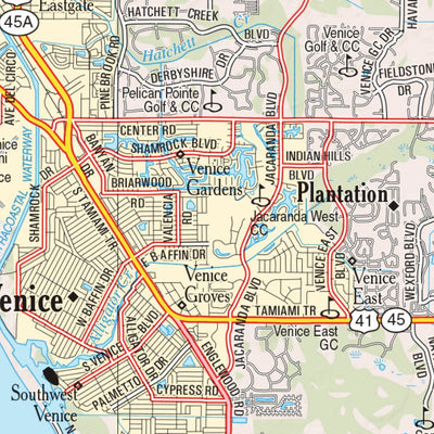 Florida Atlas & Gazetteer Page 120 Preview 3