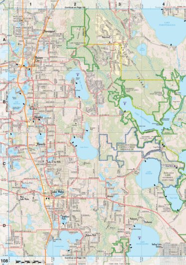 Florida Atlas & Gazetteer Page 108 Preview 1