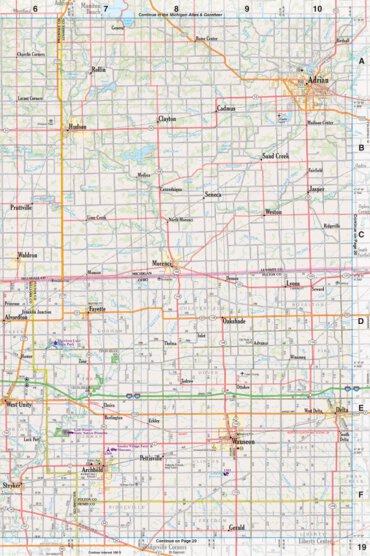 Ohio Atlas & Gazetteer Page 19 Preview 1