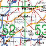 Ohio Atlas & Gazetteer Overview Map Preview 2