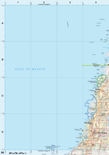Florida Atlas & Gazetteer Page 96 Preview 1