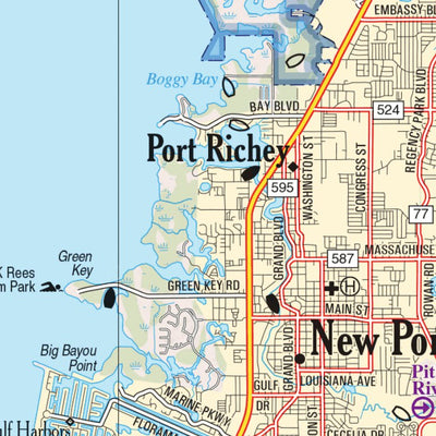 Florida Atlas & Gazetteer Page 96 Preview 3