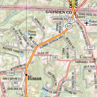 Florida Atlas & Gazetteer Page 24 Preview 3