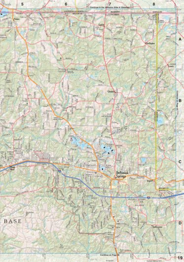 Florida Atlas & Gazetteer Page 19 Preview 1