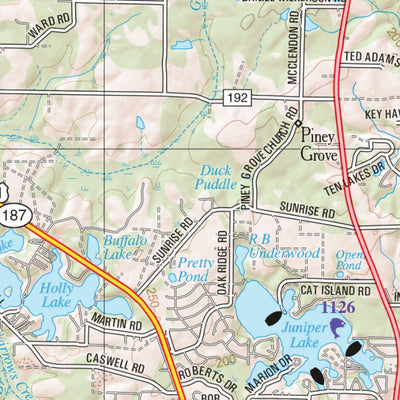 Florida Atlas & Gazetteer Page 19 Preview 2