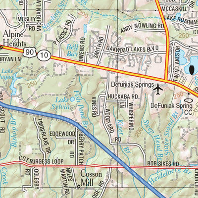 Florida Atlas & Gazetteer Page 19 Preview 3