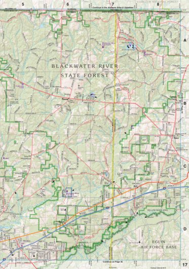 Florida Atlas & Gazetteer Page 17 Preview 1