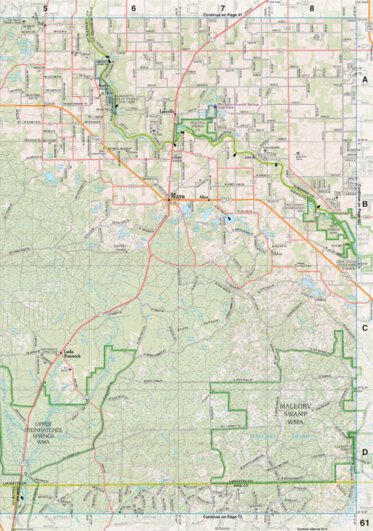 Florida Atlas & Gazetteer Page 61 Preview 1