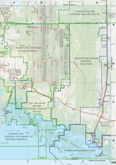 Florida Atlas & Gazetteer Page 143 Preview 1