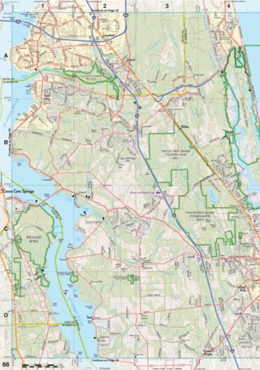 Florida Atlas & Gazetteer Page 66 Preview 1