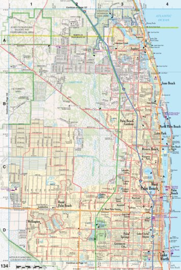 Florida Atlas & Gazetteer Page 134 Preview 1