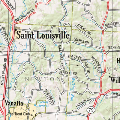 Ohio Atlas & Gazetteer Page 53 Preview 2