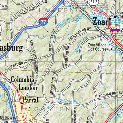 Ohio Atlas & Gazetteer Page 45 Preview 3