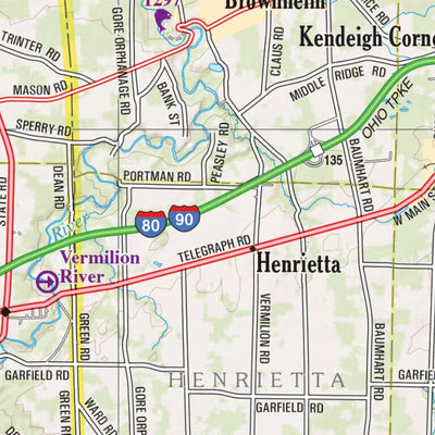 Ohio Atlas & Gazetteer Page 33 Preview 3