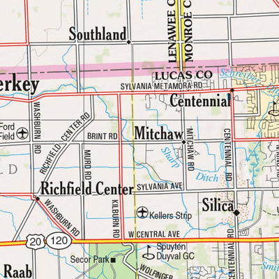 Ohio Atlas & Gazetteer Page 20 Preview 2