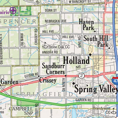 Ohio Atlas & Gazetteer Page 20 Preview 3