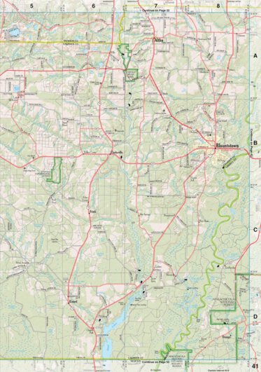 Florida Atlas & Gazetteer Page 41 Preview 1