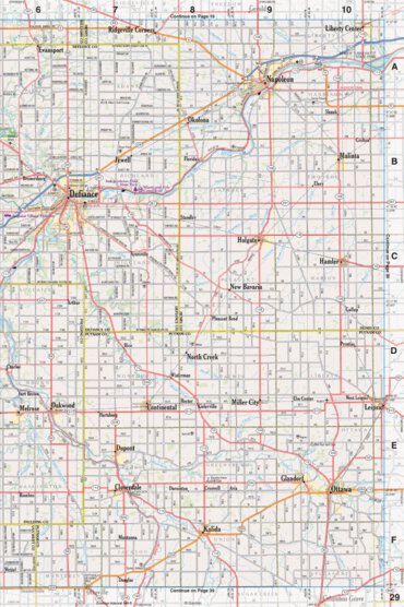 Ohio Atlas & Gazetteer Page 29 Preview 1