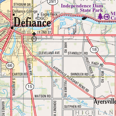 Ohio Atlas & Gazetteer Page 29 Preview 3