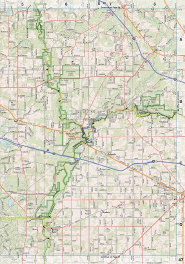 Florida Atlas & Gazetteer Page 47 Preview 1