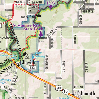 Florida Atlas & Gazetteer Page 47 Preview 2