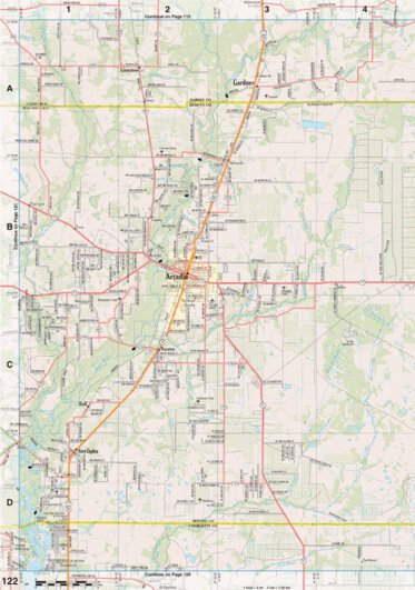 Florida Atlas & Gazetteer Page 122 Preview 1