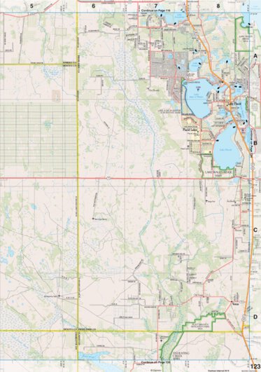 Florida Atlas & Gazetteer Page 123 Preview 1
