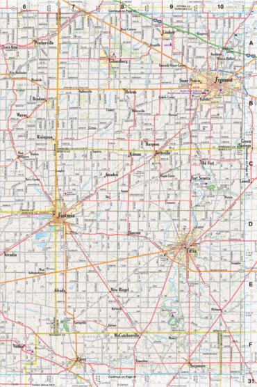Ohio Atlas & Gazetteer Page 31 Preview 1