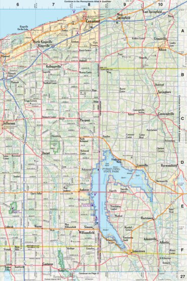 Ohio Atlas & Gazetteer Page 27 Preview 1