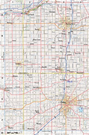 Ohio Atlas & Gazetteer Page 30 Preview 1