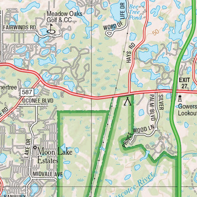 Florida Atlas & Gazetteer Page 97 Preview 3