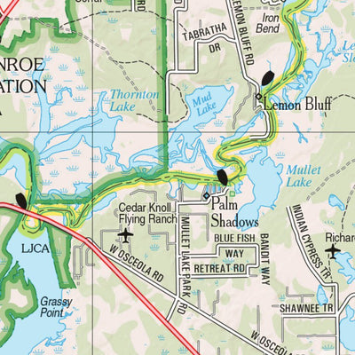 Florida Atlas & Gazetteer Page 93 Preview 2